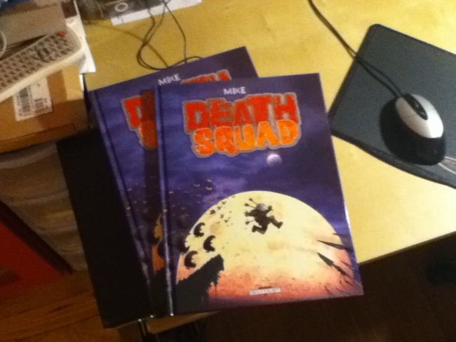 Death Squad l’album BD, il existe pour de vrai !