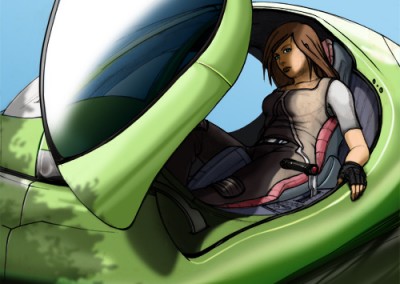 Voiture papillon