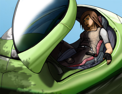 Voiture papillon